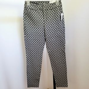 Old Navy B&W High Rise Pants